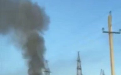 У Мережі з'явилося відео успішної атаки українських дронів на підстанцію у Курську