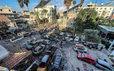 последствия атаки на больницу Газы