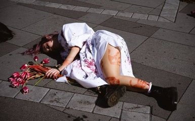 Зупиніть ґвалтівників: у Відні жінки нагадали світові про звірства солдат РФ в Україні