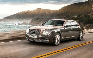 Bentley представила оновлений Mulsanne: опубліковані фото