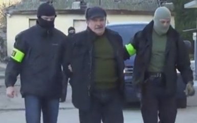 З'явилося відео із затриманим "українським шпигуном" в Криму