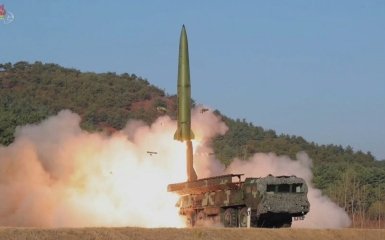 Пуск ракеты Hwasong-11