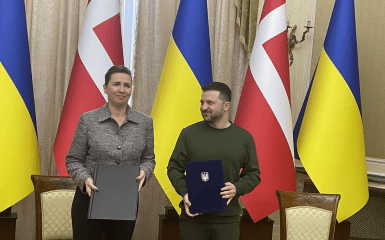 Зеленський і Фредеріксен