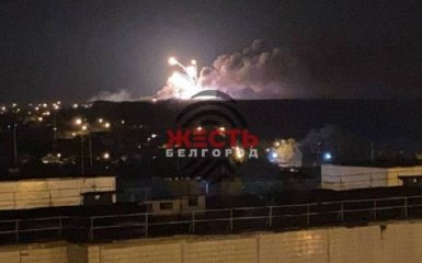 У російському Бєлгороді пролунали потужні вибухи — відео