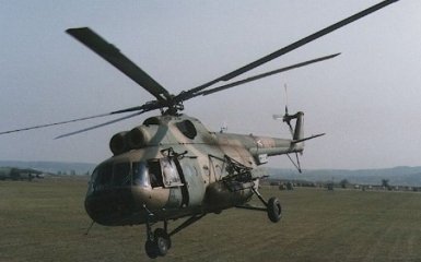 Падіння гелікоптера в Чечні: опубліковано відео з місця