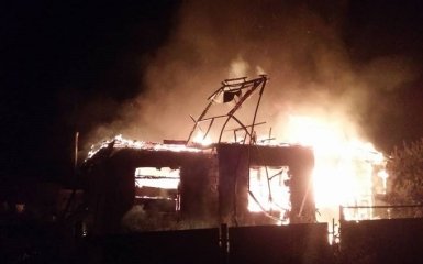 Боевики ДНР при охоте за беспилотником ОБСЕ сожгли дом: появились фото
