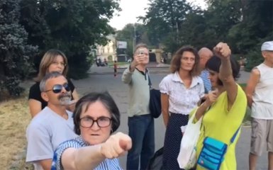 Прихильники "русского міра" провели акцію в самому центрі Одеси: з'явилося відео