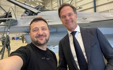 Украина получит 42 самолета F-16 от Нидерландов — Зеленский