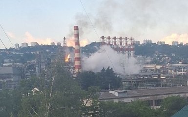 Атака БпЛА на НПЗ в Туапсе