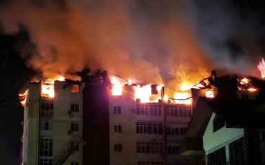 Пожар в Анапе