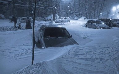 Зимовий шторм в Одесі