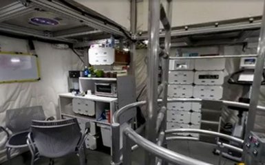 NASA показало интерьеры корабля для полета к астероидам