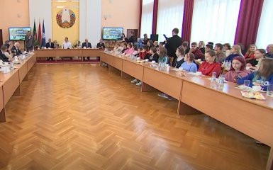 Украинские дети в Беларуси