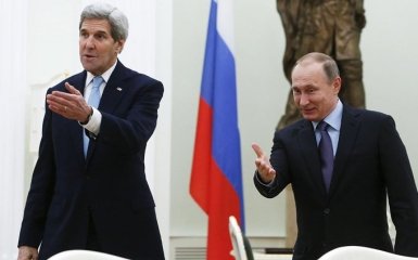 Путин встретился с Керри: появились фото и подробности