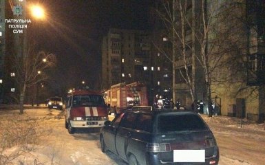 В сумской многоэтажке прогремел взрыв: появились фото с места инцидента