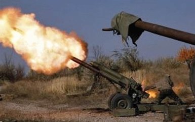 Боевики атакуют силы АТО мощнейшим видом снарядов: опубликовано видео