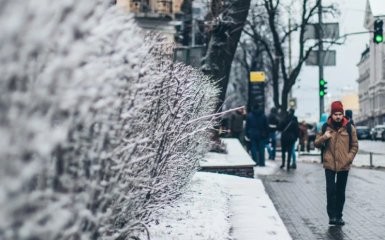 Зима в Украине