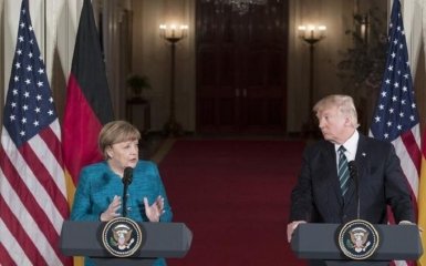 Трамп і Меркель обговорили ситуацію на Донбасі