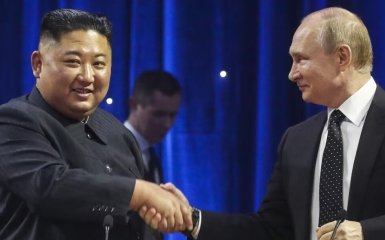 Володимир Путін та Кім Чен Ін