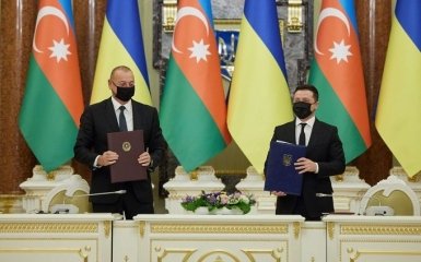 Зеленський та Алієв підписали декларацію щодо співпраці України й Азербайджану