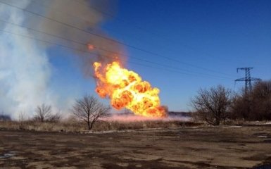 Взрыв на газопроводе