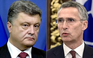 Порошенко поговорил с генсеком НАТО о Донбассе: появились подробности