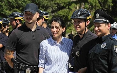 В Киеве Деканоидзе запустила велопатрульных: появились фото и видео