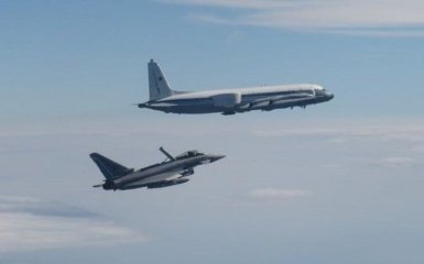 Винищувачі НАТО екстрено перехопили літаки РФ над Балтійським морем