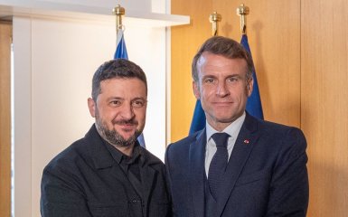 Зеленский и Макрон