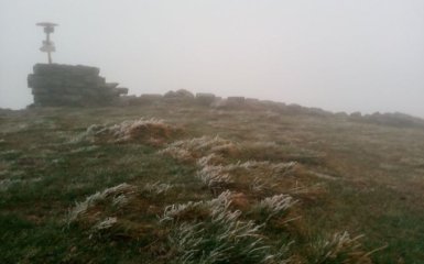 В Україні випав перший сніг - опубліковане фото