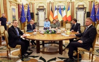 ОП объявил результаты встречи Зеленского с Макроном, Шольцом и Драги