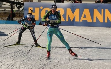 Украина показала хороший результат в эстафете на Кубке мира по биатлону