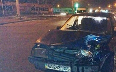 В Киеве авто военных угодило в масштабную аварию: опубликованы фото