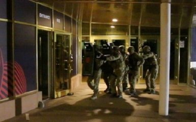 СБУ показала видео своих учений по противодействию террористам на Евровидении