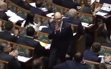 Яценюк после отставки стал героем юмористического ролика: опубликовано видео