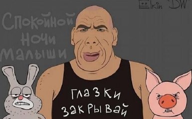 Очки закривай: карикатурист висміяв Валуєва в "На добраніч, малюки"