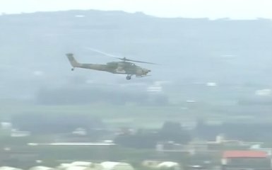 В Сирии засекли новейшие российские вертолеты: появилось видео