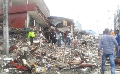 Землетрус в Еквадорі: опубліковані нові фото, відео і дані про загиблих