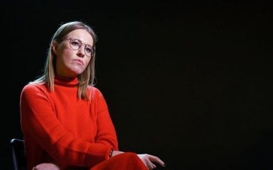 "У кого з нас шизофренія?": Собчак різко відповіла Клімкіну на його слова