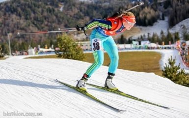 Украинская биатлонистка выиграла "золото" в борьбе с россиянкой