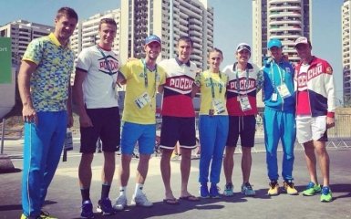 "Дружных" олимпийцев Украины и России отправили на Донбасс: появились фото