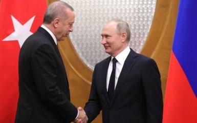 Туреччина не відступить - Ердоган  звернувся до Путіна