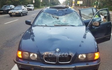 В Киеве иностранец на BMW сбил насмерть велосипедиста: опубликованы фото