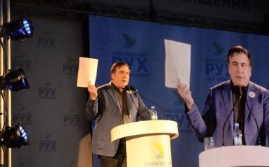 Саакашвили предупредил Украину об угрозе гибрида Путина и Азарова