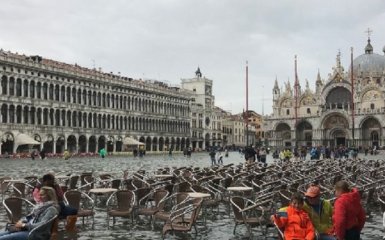 Потужні зливи в Італії: майже 80% Венеції опинилося під водою