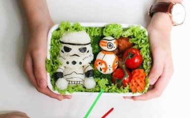 Опубликованы фото креативных обедов в школу