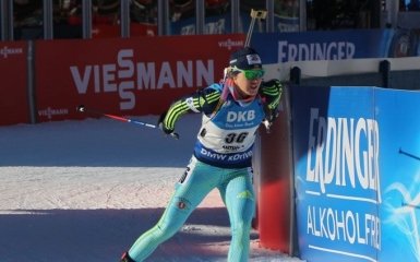 Украина финишировала в топ-5 в первой гонке Чемпионата мира по биатлону