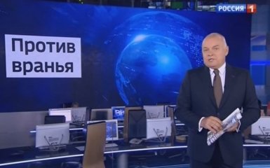 У Росії показали на відео, як порахували випадки нахабної брехні головного пропагандиста Путіна