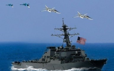 РФ сымитировала удар по эсминцу США в Черном море - что происходит