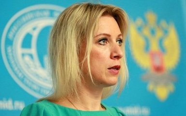 Крим тільки привід для санкцій: Захарова відзначилася черговою скандальною заявою